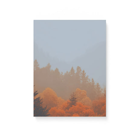 Landscape of Autumn Forest Trees Wall Art Canvas {Autumn Forest} Canvas Wall Art Sckribbles 12x16  
