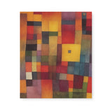Abstract Colorful Cubes Wall Art Canvas {Dusty Blocks} Canvas Wall Art Sckribbles 20x24  