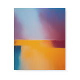 Bright Colorful Minimalist Wall Art Canvas {More or Less} Canvas Wall Art Sckribbles 20x24  