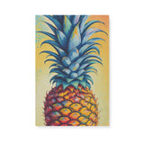 Colorful Kitchen Wall Art Canvas {Pineapple Pizazz} Canvas Wall Art Sckribbles 16x24  