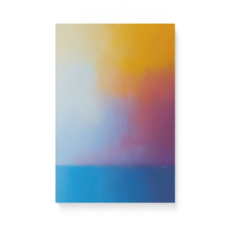 Colorful Bright Minimalist Canvas Wall Art {Less is More} Canvas Wall Art Sckribbles 12x18  