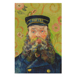 "The Postman" Wall Art Canvas Print by Vincent van Gogh Canvas Wall Art Sckribbles 32x48  