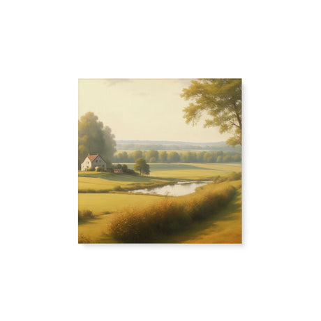 Lush Scenic Landscape Wall Art Canvas {Dreamy Countryside} Canvas Wall Art Sckribbles 8x8  