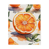 Kitchen Watercolor Wall Art Canvas {Orange Slice} Canvas Wall Art Sckribbles 24x30  