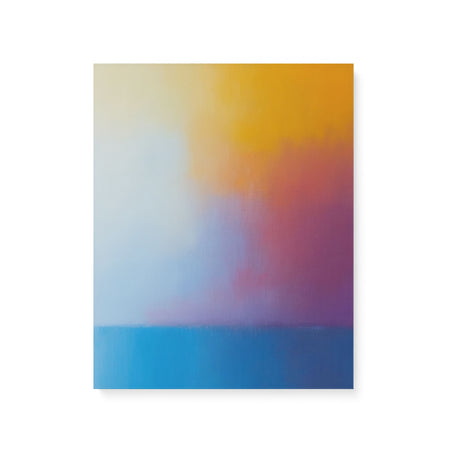 Colorful Bright Minimalist Canvas Wall Art {Less is More} Canvas Wall Art Sckribbles 16x20  