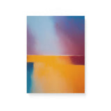 Bright Colorful Minimalist Wall Art Canvas {More or Less} Canvas Wall Art Sckribbles 12x16  