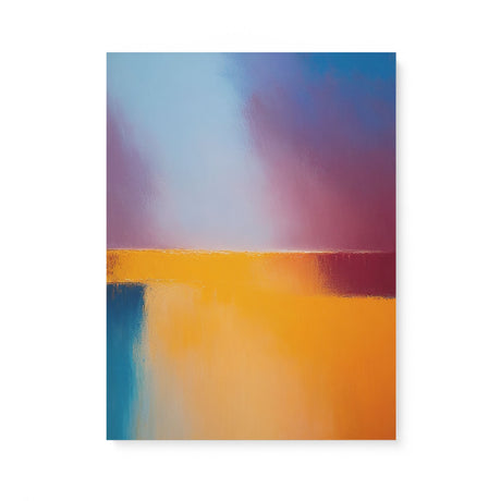 Bright Colorful Minimalist Wall Art Canvas {More or Less} Canvas Wall Art Sckribbles 18x24  