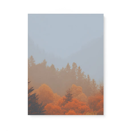 Landscape of Autumn Forest Trees Wall Art Canvas {Autumn Forest} Canvas Wall Art Sckribbles 18x24  