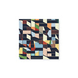 Modern Geometrical Colorful Shapes Wall Art Canvas {Messy Shapes} Canvas Wall Art Sckribbles 8x8  