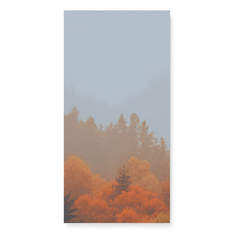 Landscape of Autumn Forest Trees Wall Art Canvas {Autumn Forest} Canvas Wall Art Sckribbles 16x32  