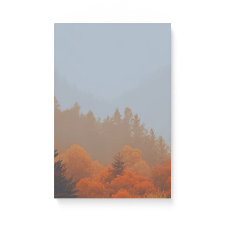 Landscape of Autumn Forest Trees Wall Art Canvas {Autumn Forest} Canvas Wall Art Sckribbles 12x18  